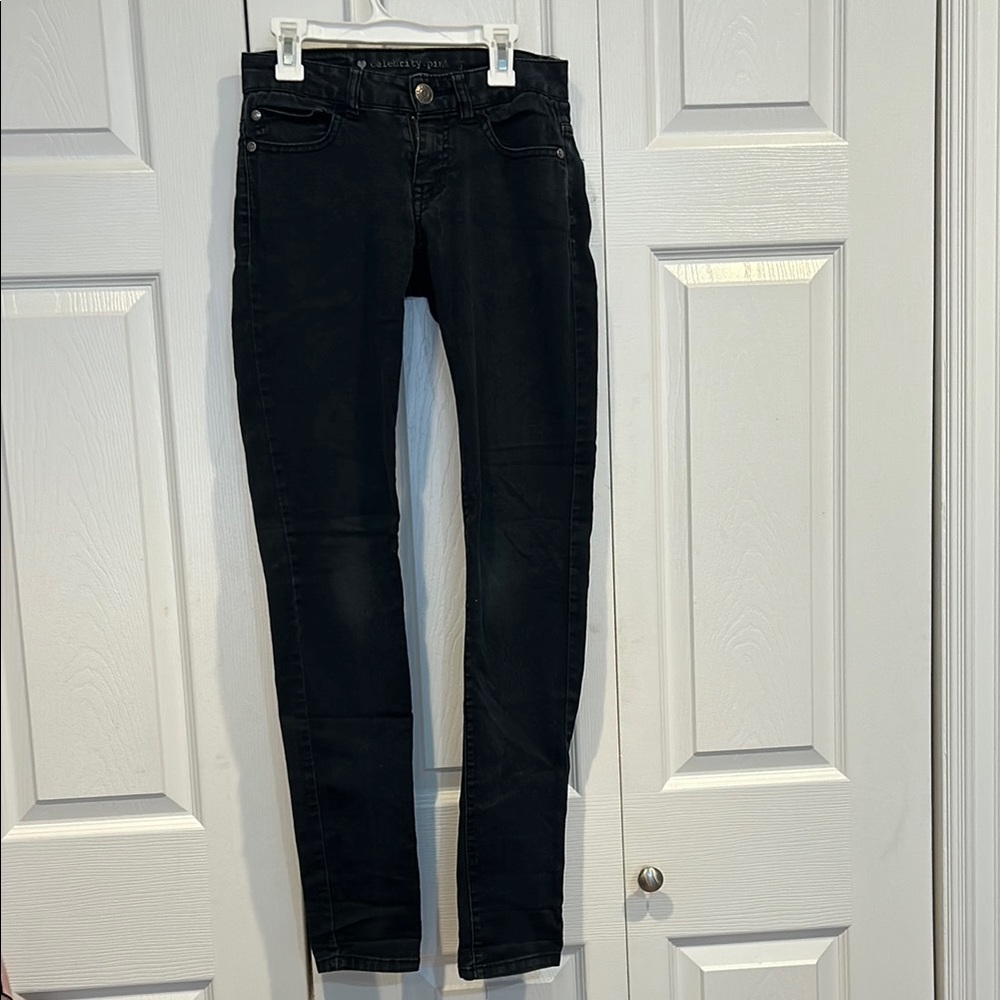 Celebrity Pink Charcoal Denim Jeans